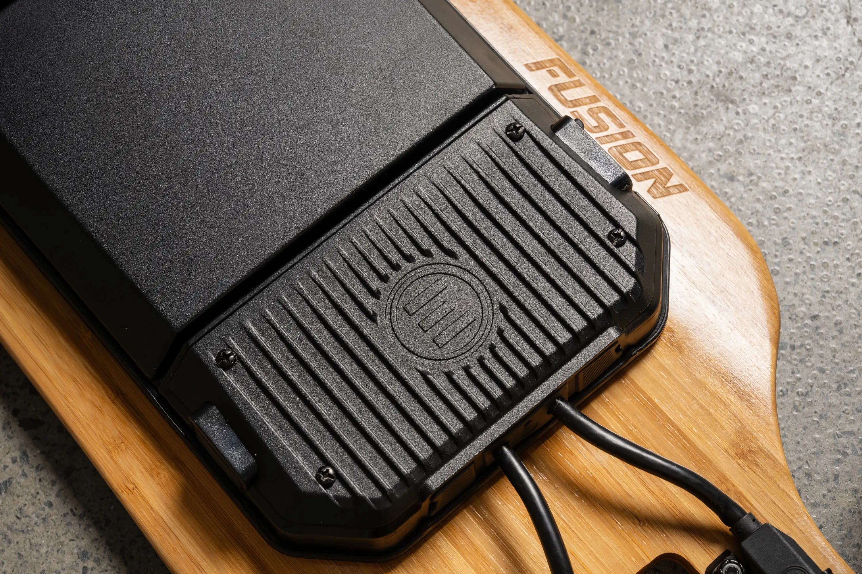 Photo de la batterie du e-skate Fusion