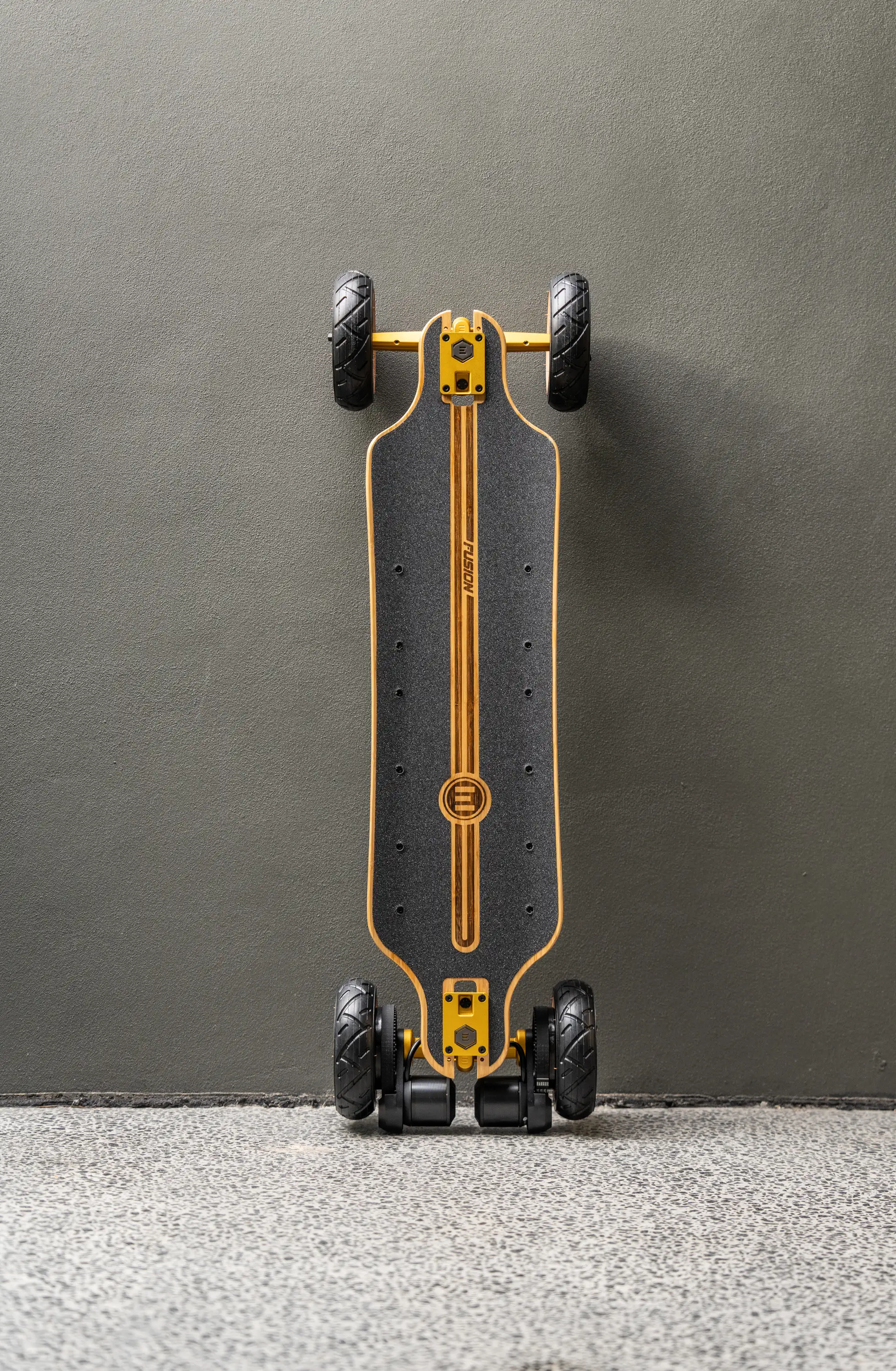 Fusion posé sur un mur à la verticale