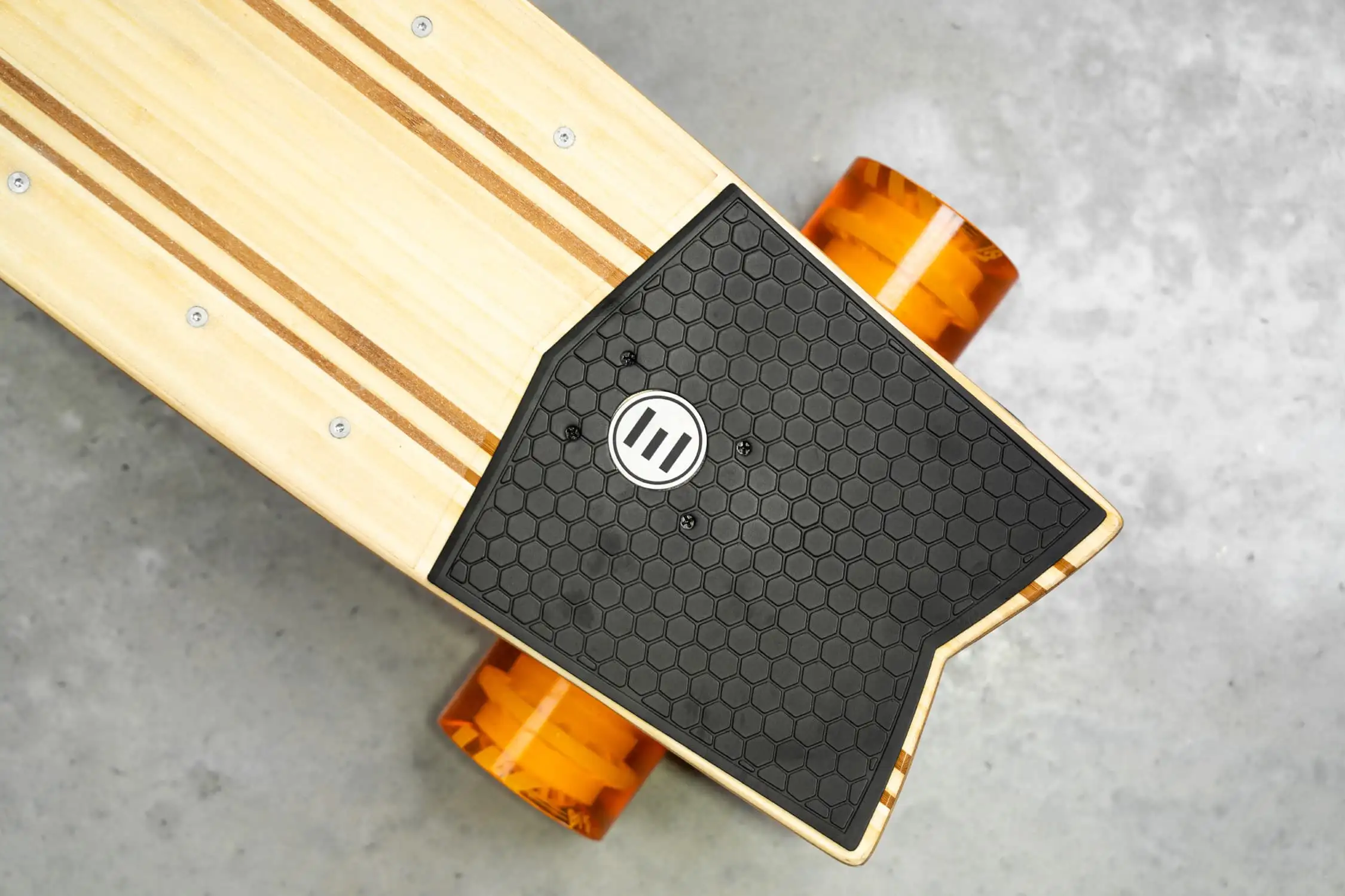 Photo de l'arrière d'un stock X vue de dessus