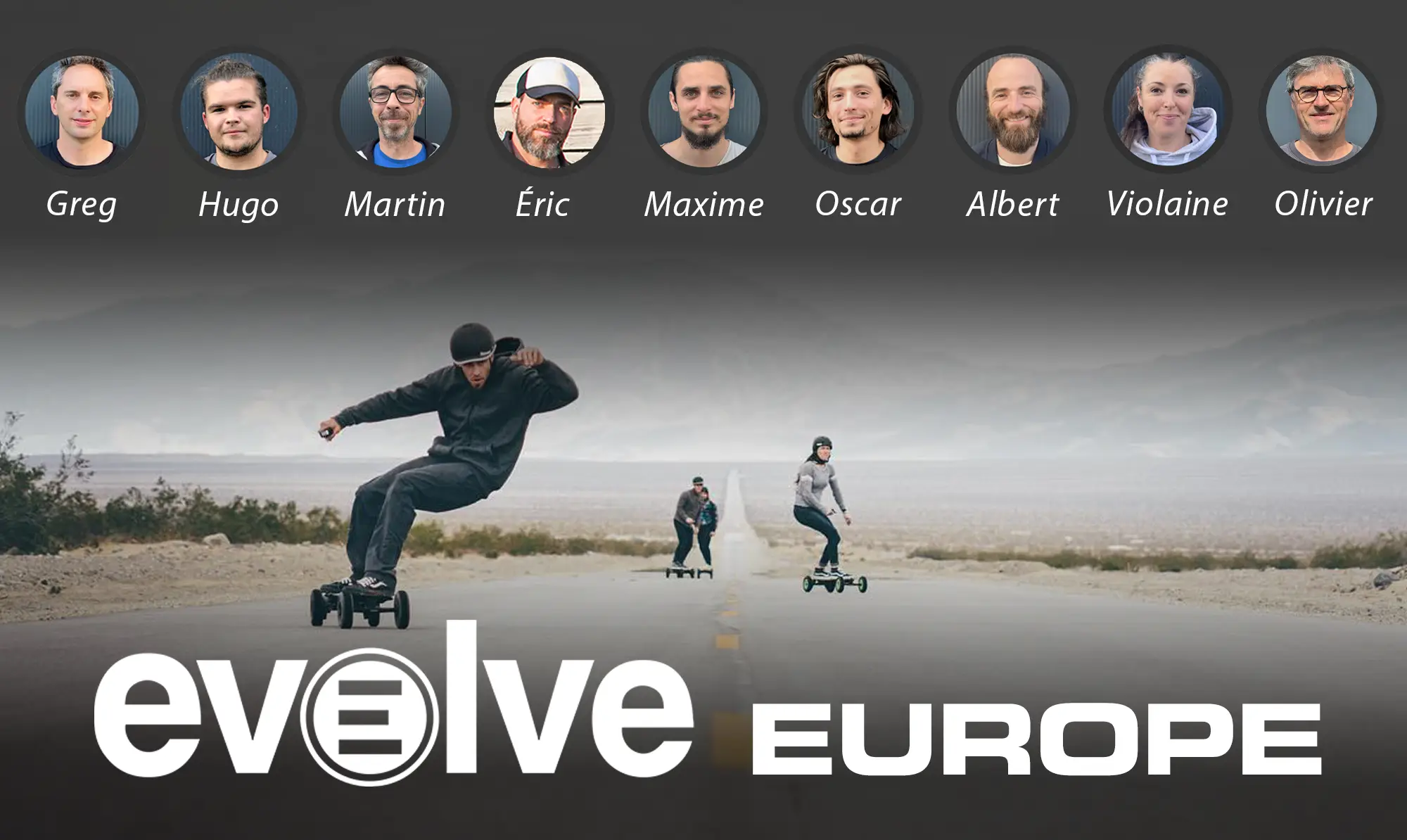 Evolve skateboards Europe