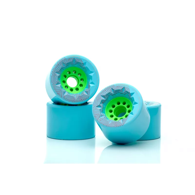 Orangatang Caguama 85mm street wheels for Evolve electric skateboard