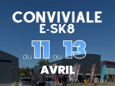 Conviviale E-Sk8 2025 : Un fine settimana all'insegna della ride, dello scorrime